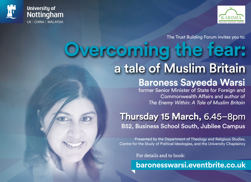 Overcoming the fear: a tale of Muslim Britain